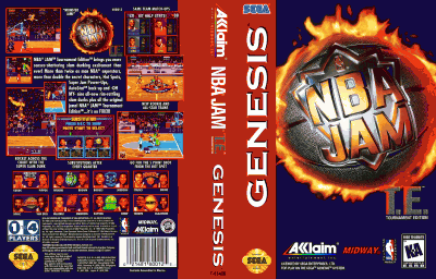 NBA Jam Tournament Edition (JUE) (REV 00) (USA) Genesis ROM